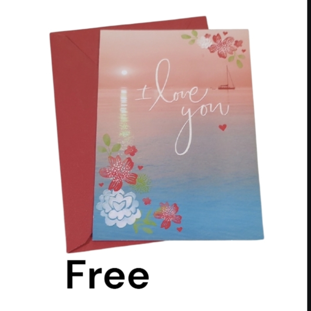 Free With Purchase Romantic Valentine Card